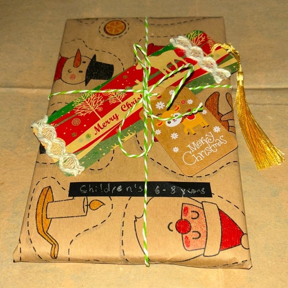 Gift Christmas Children’s Blind date book